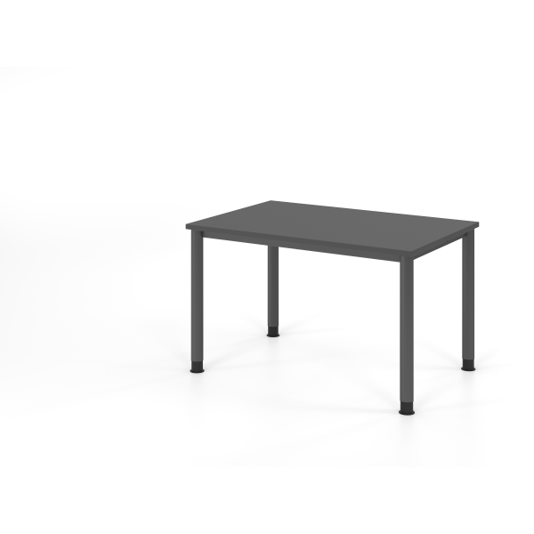 4032062323106 - Schreibtisch VHS manuell höhenverstellbar 81cm (H) 120x80cm (BxT) Graphit   graphit 4032062323106 Hammerbacher