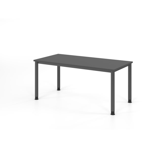 4032062323113 - Schreibtisch VHS manuell höhenverstellbar 81cm (H) 160x80cm (BxT) Graphit   graphit 4032062323113 Hammerbacher