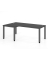 Schreibtisch VQS, manuell h&ouml;henverstellbar, 81cm (H), 200x120cm (BxT), graphit / graphit