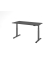 Sitz-Steh-Schreibtisch VXDSM, elektrisch h&ouml;henverstellbar, 127cm (H), 160x80cm (BxT), graphit / graphit