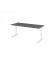 Schreibtisch VXB, manuell h&ouml;henverstellbar, 85cm (H), 180x80cm (BxT), graphit / wei&szlig;