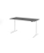 Sitz-Steh-Schreibtisch VXBHM, elektrisch h&ouml;henverstellbar, 129cm (H), 180x80cm (BxT), graphit / wei&szlig;