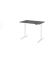 Sitz-Steh-Schreibtisch VXBHM, elektrisch h&ouml;henverstellbar, 129cm (H), 120x80cm (BxT), graphit / wei&szlig;