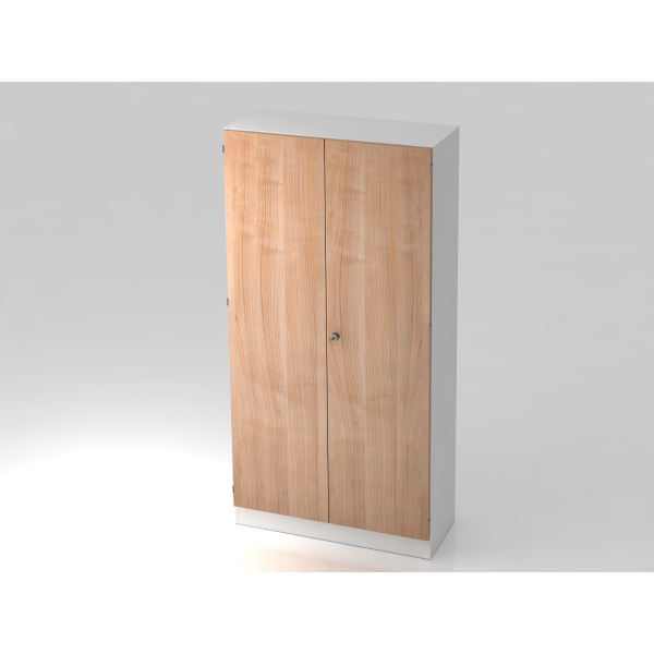 4032062325476 - Aktenschrank 6910 V6910 W N SG weiß nussbaum 4 Fachböden 1000 x 420 x 2004 cm