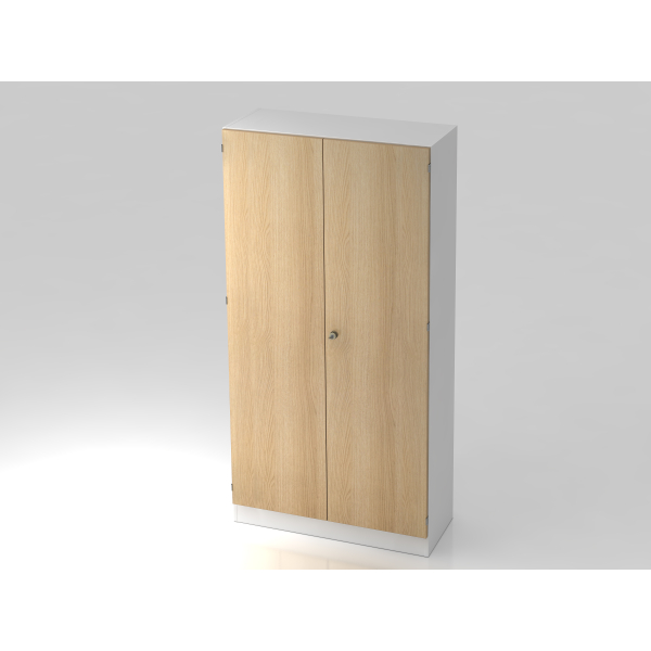 4032062325483 - Aktenschrank 6910 V6910 W E SG weiß eiche 4 Fachböden 1000 x 420 x 2004 cm