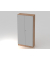 Fl&uuml;gelt&uuml;renschrank V6 V6910/N/S/SG, 5 OH, nussbaum/silber, 100x200,4x42cm (BxHxT)
