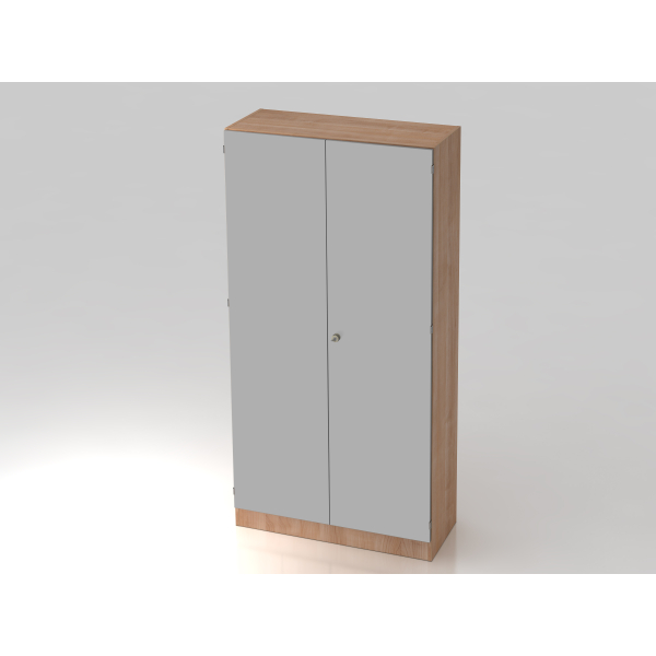 4032062325551 - Aktenschrank 6910 V6910 N S SG nussbaum silber 4 Fachböden 1000 x 420 x 2004 cm
