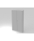 Fl&uuml;gelt&uuml;renschrank V6 V6910/W/S/SG, 5 OH, wei&szlig;/silber, 100x200,4x42cm (BxHxT)