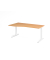 Schreibtisch VXB, manuell h&ouml;henverstellbar, 85cm (H), 180x100cm (BxT), buche / wei&szlig;