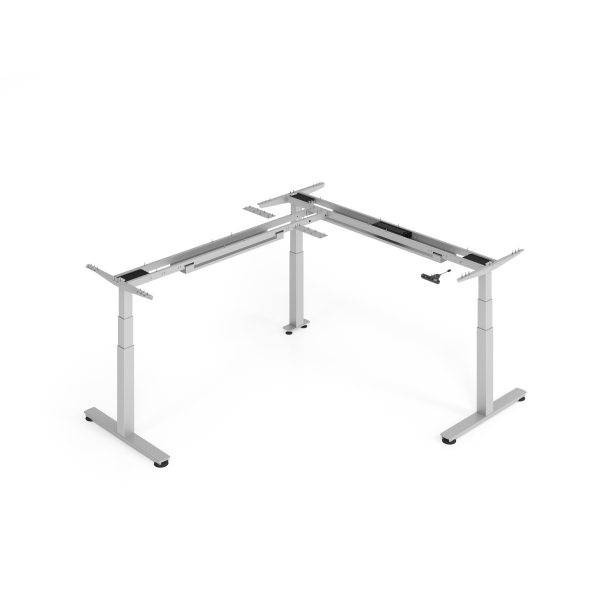 4032062326558 - Schreibtischgestell VXDSM elektrisch höhenverstellbar 127cm (H) silber 4032062326558 Hammerbacher