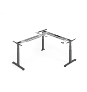 Schreibtischgestell VXDSM, elektrisch h&ouml;henverstellbar, 127cm (H), T-Fu&szlig;-Gestell, graphit