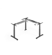 Schreibtischgestell VXDSM, elektrisch h&ouml;henverstellbar, 127cm (H), T-Fu&szlig;-Gestell, graphit