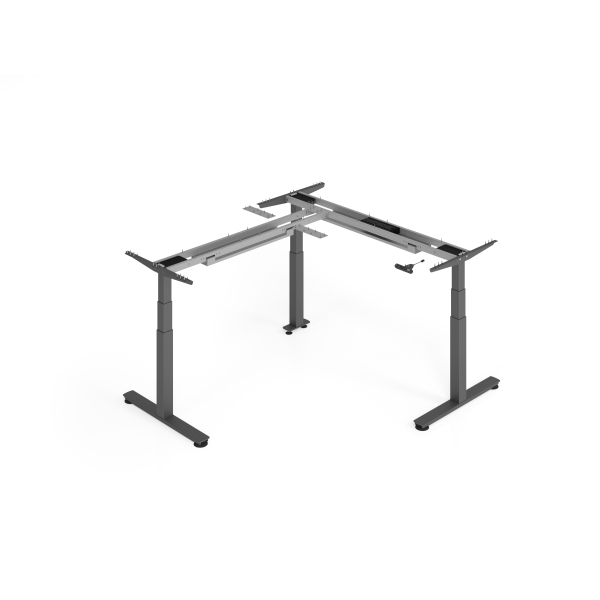 4032062326664 - Schreibtischgestell VXDSM elektrisch höhenverstellbar 127cm (H) graphit 4032062326664 Hammerbacher