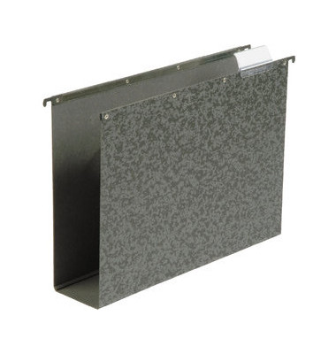 H&auml;ngesammler vertic 1 80mm schwarz A4 m.Reiter Hartpap.