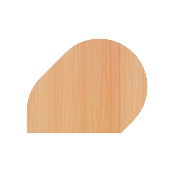 4032062327739 - Anbautisch mSTFKons 80x102cm BucheGraphit 4032062327739 Hammerbacher