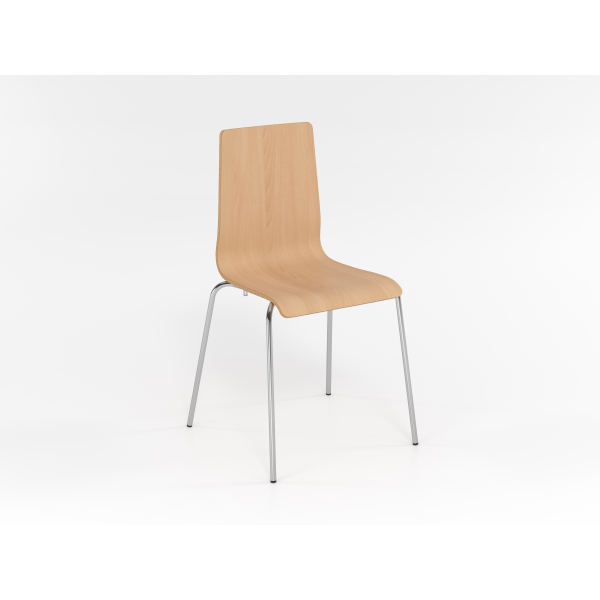 4032062328507 - Besucherstuhl VSBH   Chrom nein 4-Fuß-Gestell 4032062328507 Hammerbacher
