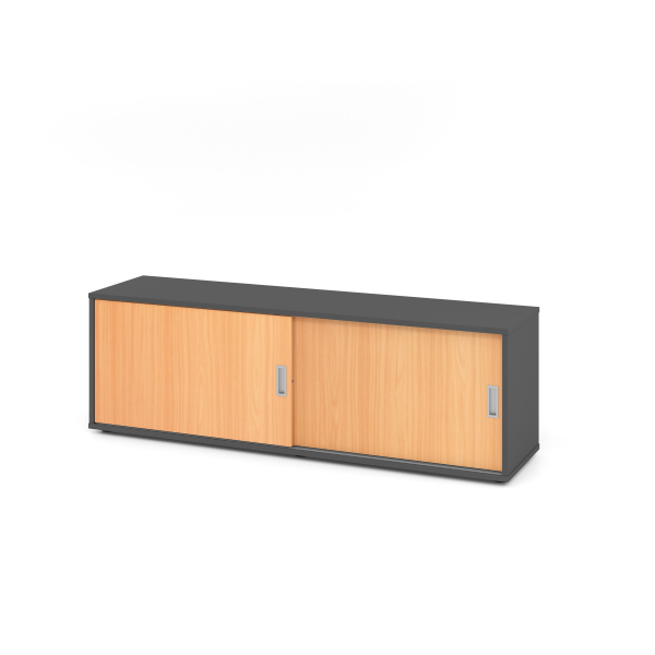 4032062328767 - Sideboard 15OH GraphitBuche 4032062328767 Hammerbacher