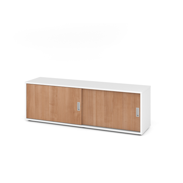 4032062328873 - Sideboard 15OH WeißNussb 4032062328873 Hammerbacher