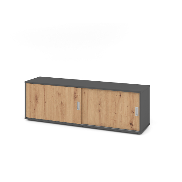 4032062328972 - Sideboard 15OH GraphitAsteiche 4032062328972 Hammerbacher