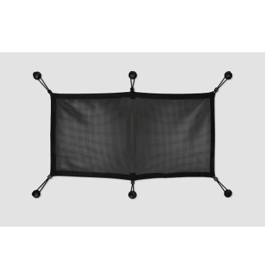 Kabelmanagement, Netz 69x34 cm, Schwarz