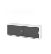 Sideboard 1,5OH, Wei&szlig;Graphit