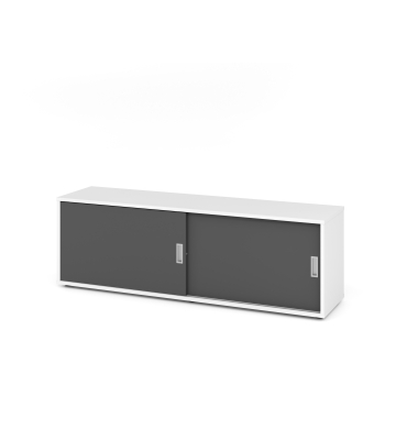 Sideboard 1,5OH, Wei&szlig;Graphit
