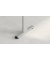 Schreibtischkombination VOS, manuell h&ouml;henverstellbar 78cm (H), 160x80cm (BxT), eiche / silber