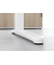 Schreibtischkombination VXB, manuell h&ouml;henverstellbar 85cm (H), 180x80cm (BxT), asteiche / graphit
