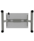 Sitz-Steh-Schreibtisch VXMST, elektrisch h&ouml;henverstellbar, 120cm (H), 160x80cm (BxT), eiche / graphit