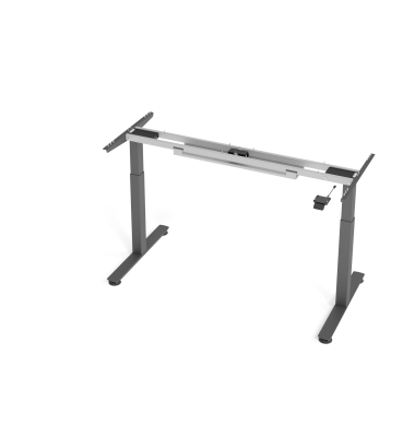 Schreibtischgestell VXMST, elektrisch h&ouml;henverstellbar, 120cm (H), T-Fu&szlig;-Gestell, graphit