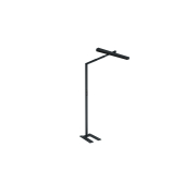 LED-Stehlampe Design 1 VELLSD1/G, graphit, mit zerlegt, dimmbar