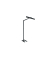 LED-Stehlampe Design 1 VELLSD1/G, graphit, mit zerlegt, dimmbar