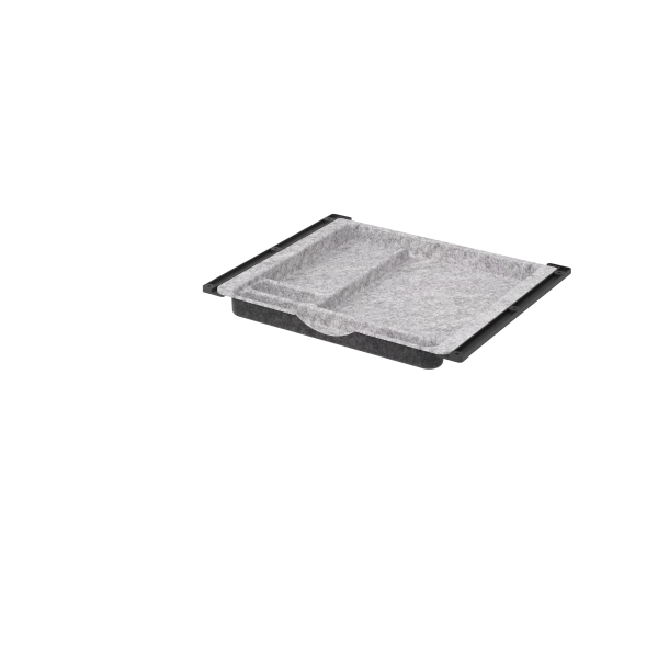 4032062334973 - Unterbau-Filzorganizer grau-meliert 4032062334973 Hammerbacher