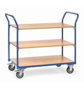 Tischwagen 3B&ouml;den +2Schiebeb&uuml;gel 850x500mm