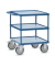 Tischwagen Stahlblech 3Wannen 700x700mm
