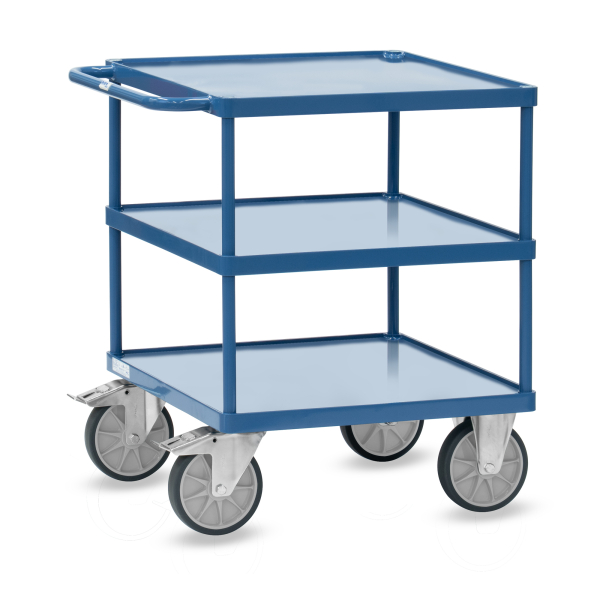 4017976068817 - Tischwagen Stahlblech 3Wannen 700x700mm 4017976068817 fetra