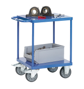 Tischwagen Stahlblech 2Plattformen 700x700mm