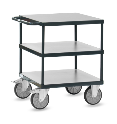 Tischwagen GREY EDITION 3Plattformen 600x600mm
