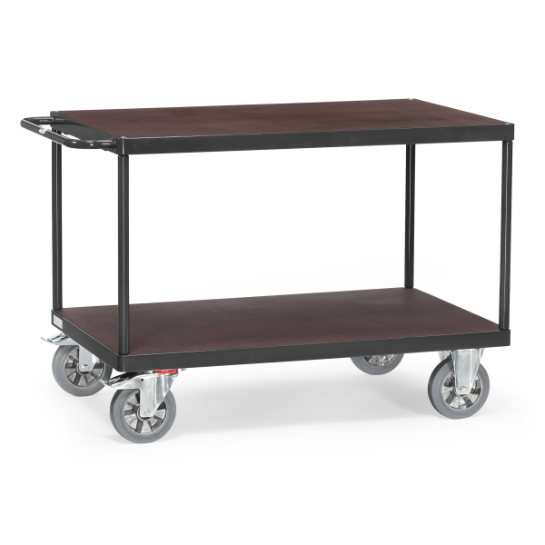 4017976819174 - Fetra - Super-Multi-Vario-Transporter mit 2 Etagen 1200x800mm Ladefläche Grey Edition
