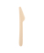 Messer Holz Pure 16,5cm 100ST braun