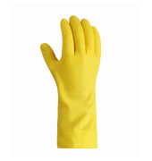Gummihandschuhe NATURLATEX, gelb, Gr&ouml;&szlig;e 10