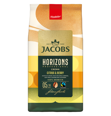 Kaffee Horizons Crema 4242890, 1kg, ganze Bohnen im Vakuumbeutel