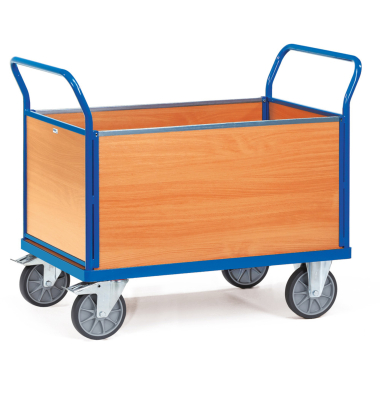 Vierwandwagen Holz 1000x650mm