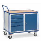 Tischwagen 4Schubladen +Schrank 1000x600mm