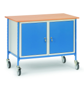 Rolltisch +2Stahlschr&auml;nke 1120x650mm