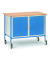 Rolltisch +2Stahlschr&auml;nke 1120x650mm