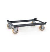 Paletten-Fahrgestell PU-R&auml;der 1210x282x810mm