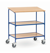 Stehpult, , rechteckig, buche / blau