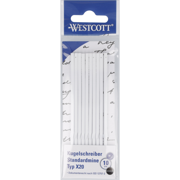 4027521530799 - Kugelschreibermine X20 M sw 10St 4027521530799 10 Stück