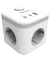 Steckdosenw&uuml;rfel 100137168 Power Cube, 3-fach, wei&szlig;